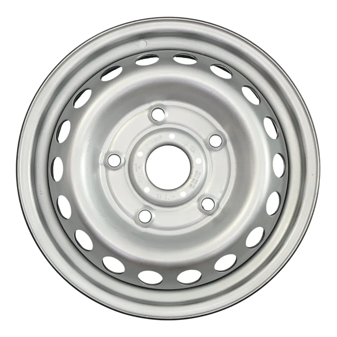 Llanta Ford Transit Acero Plata 16" 6,5 J ET:60 para con número de pieza 2160857 Llanta Ford Transit Acero Plata 16" 6,5 J ET:60 - SKU 2160857 - Número de pieza 2160857