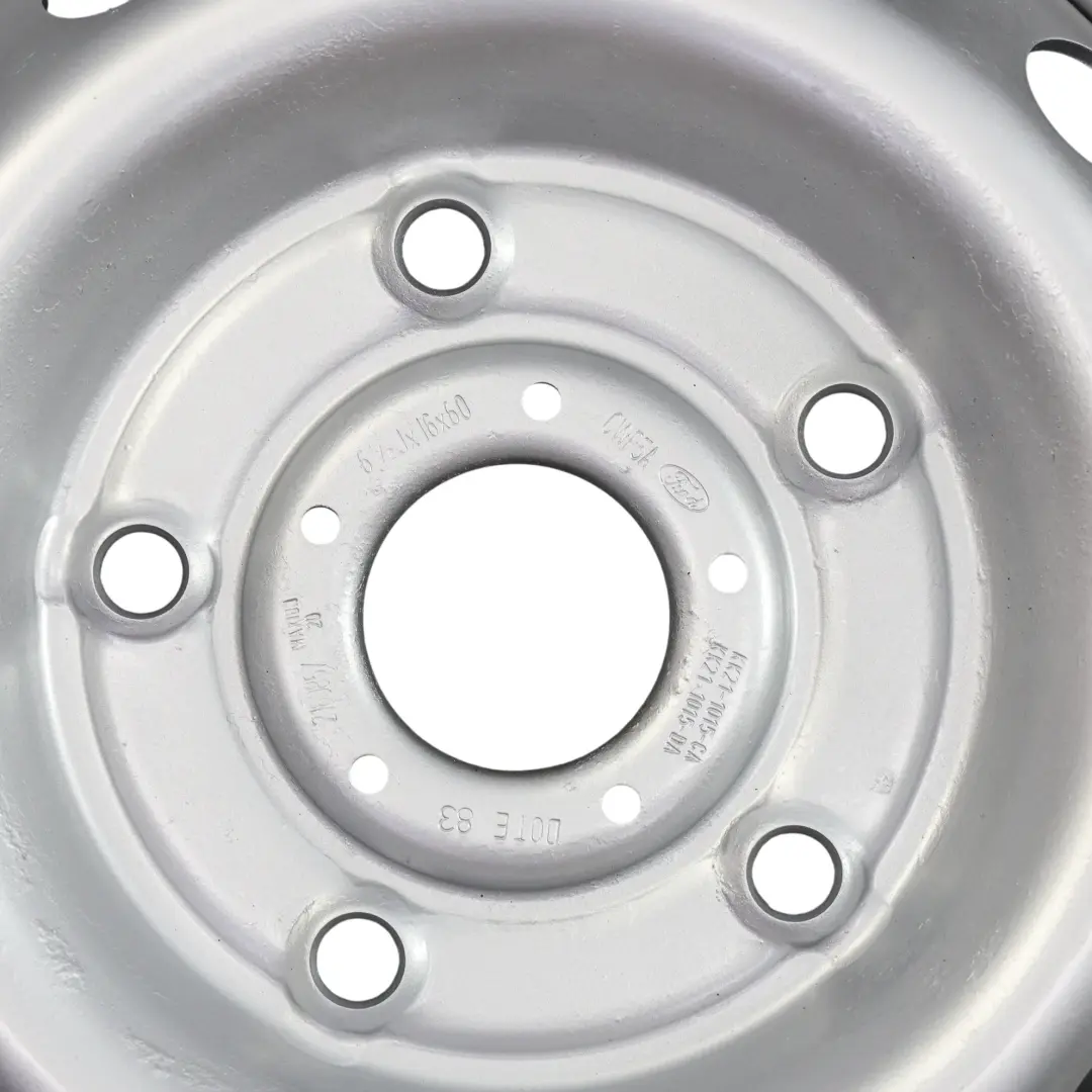 Jante Ford Transit Acier Argent 16" 6,5 J ET:60 pour à propos du numéro de pièce 2160857 Jante Ford Transit Acier Argent 16" 6,5 J ET:60 - SKU 2160857 - Numéro de pièce 2160857