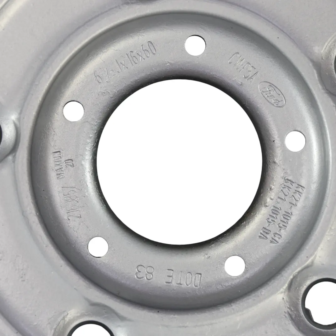  Jante Ford Transit Acier Argent 16" 6,5 J ET:60 - SKU 2160857 - Numéro de pièce 2160857
