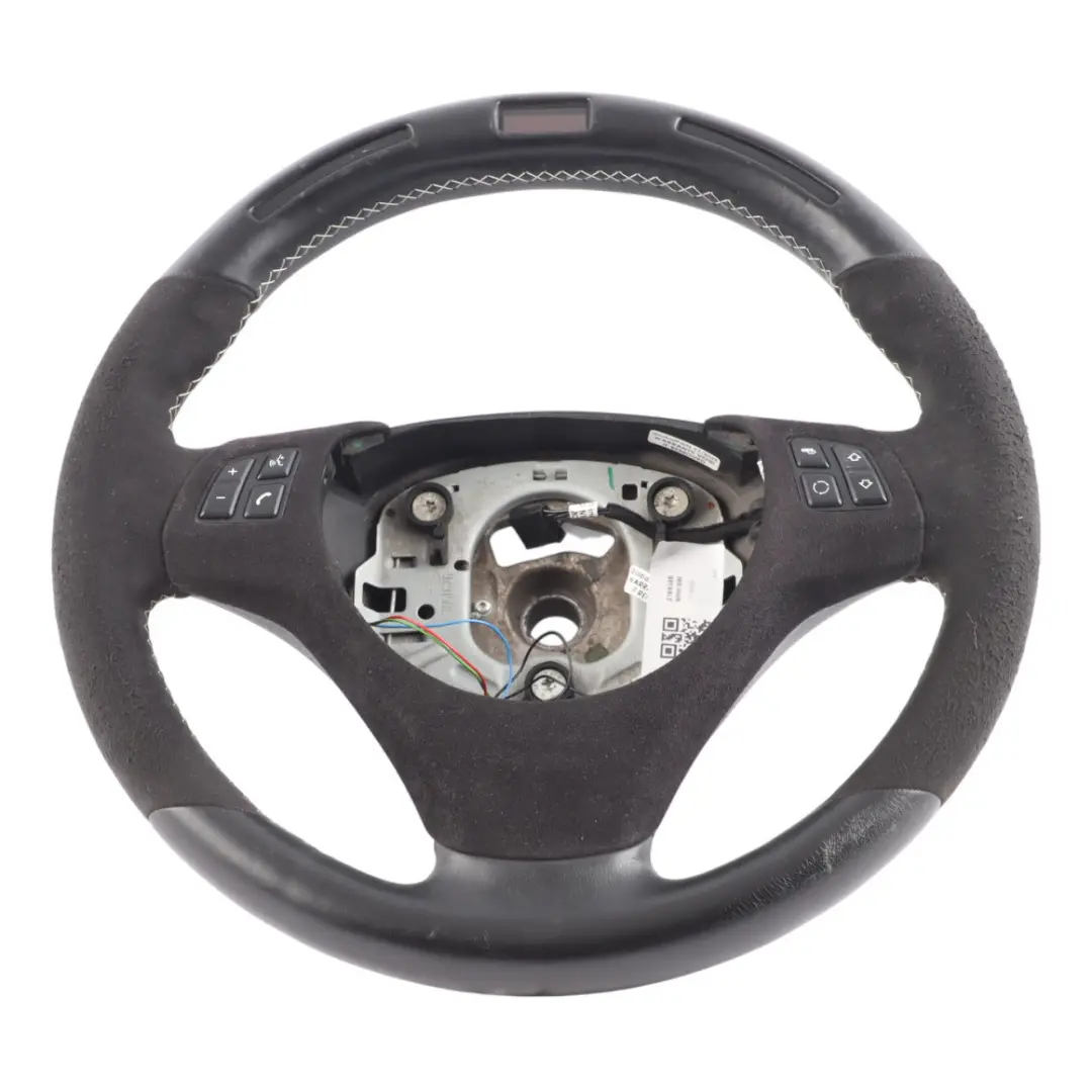 Alcantara Pantalla Multifunción para Volante BMW E81 E87 E90 E92 M Performance con número de pieza 2165395 Volante BMW E81 E87 E90 E92 M Performance Alcantara Pantalla Multifunción - SKU 2165395 - Número de pieza 2165395