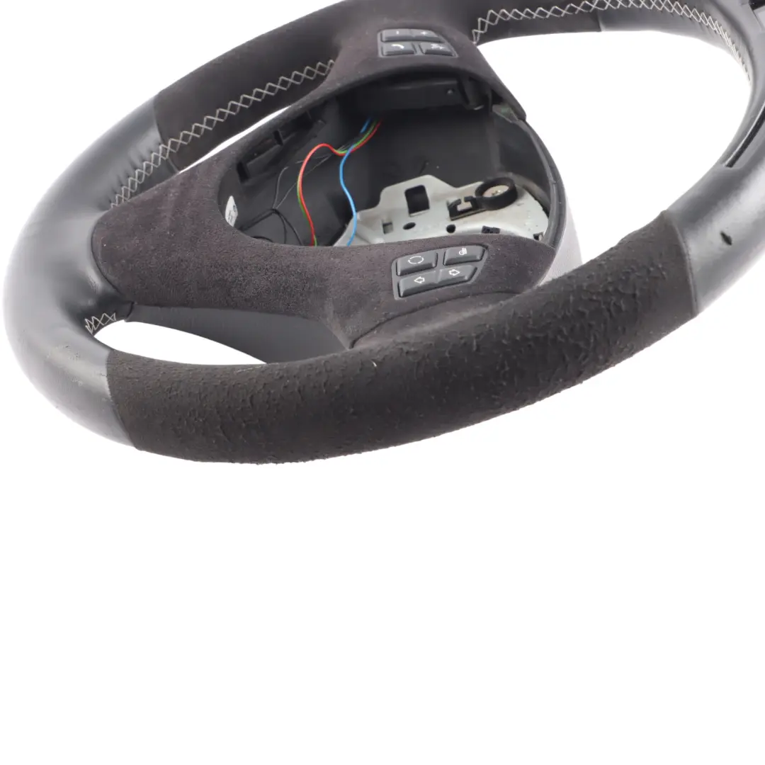 Steering Wheel M Performance Alcantara Multifunction Display to BMW E81 E87 E90 E92 with Part number 2165395 BMW E81 E87 E90 E92 Steering Wheel M Performance Alcantara Multifunction Display - SKU 2165395 - Part number 2165395