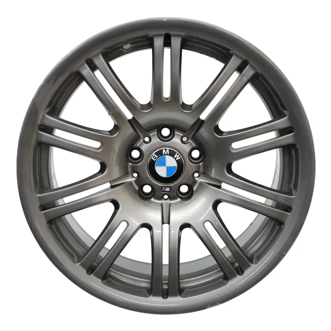 Alloy Rim 19" M Double Spoke 67 9,5J ET:27 to BMW E46 M3 Rear Wheel with Part number 2229660 BMW E46 M3 Rear Wheel Alloy Rim 19" M Double Spoke 67 9,5J ET:27 - SKU 2229660-3 - Part number 2229660
