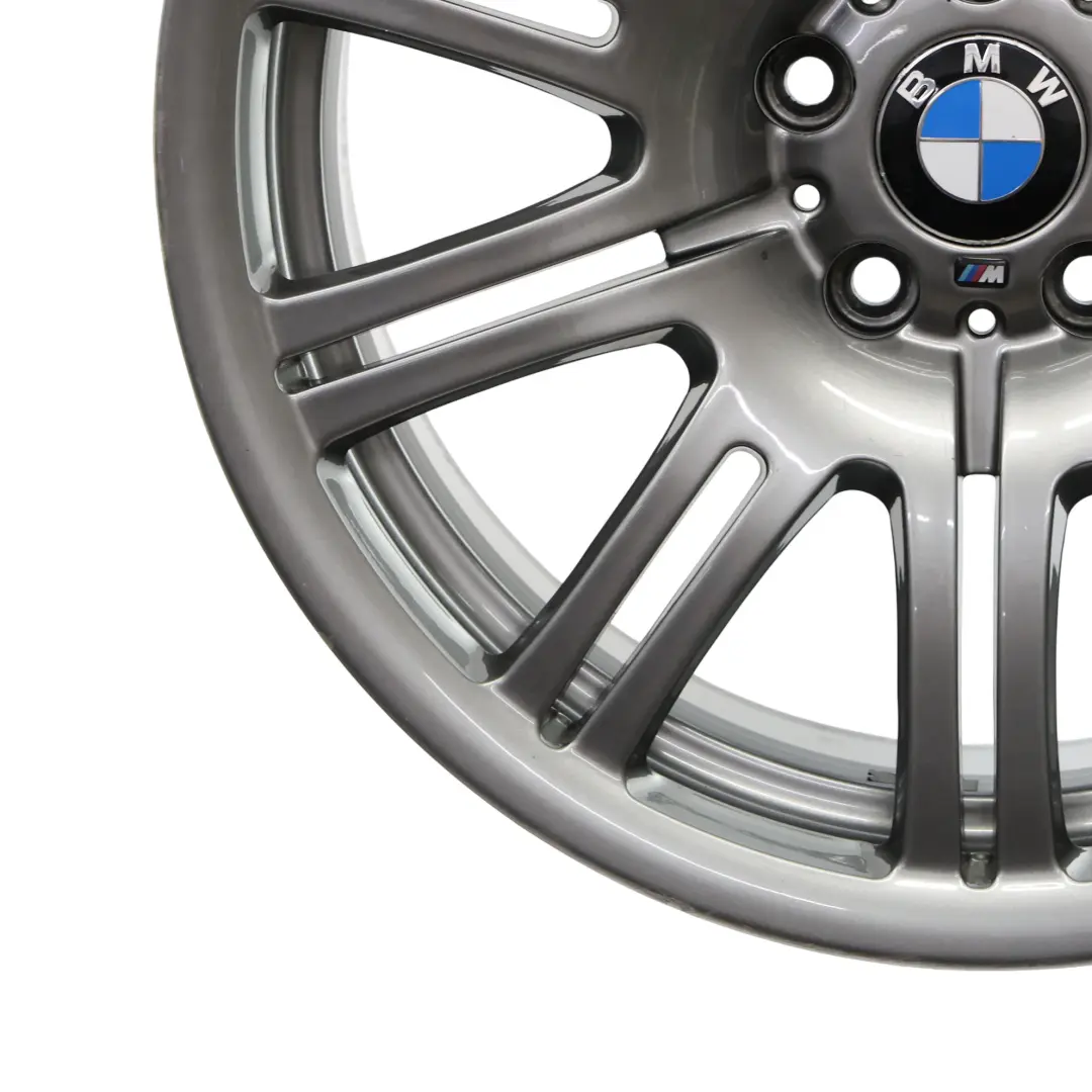 Hinter Rad Alu Felge 19" M Doppel Speiche 67 9,5J ET:27 für BMW E46 M3 mit Teilenummer 2229660 BMW E46 M3 Hinter Rad Alu Felge 19" M Doppel Speiche 67 9,5J ET:27 - SKU 2229660-4 - Teilenummer 2229660