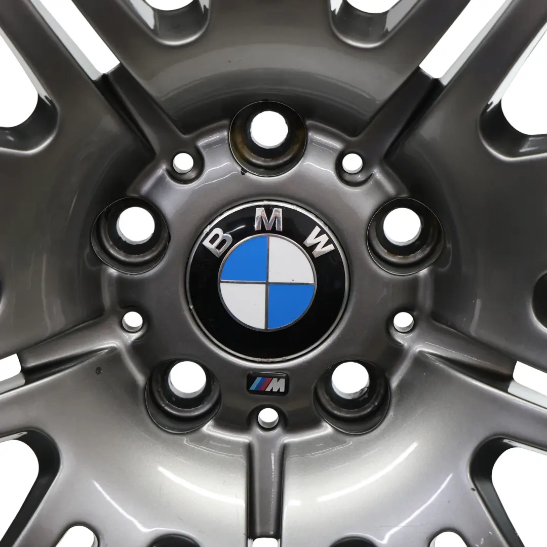 Hinter Rad Alu Felge 19" M Doppel Speiche 67 9,5J ET:27 für BMW E46 M3 mit Teilenummer 2229660 BMW E46 M3 Hinter Rad Alu Felge 19" M Doppel Speiche 67 9,5J ET:27 - SKU 2229660-4 - Teilenummer 2229660