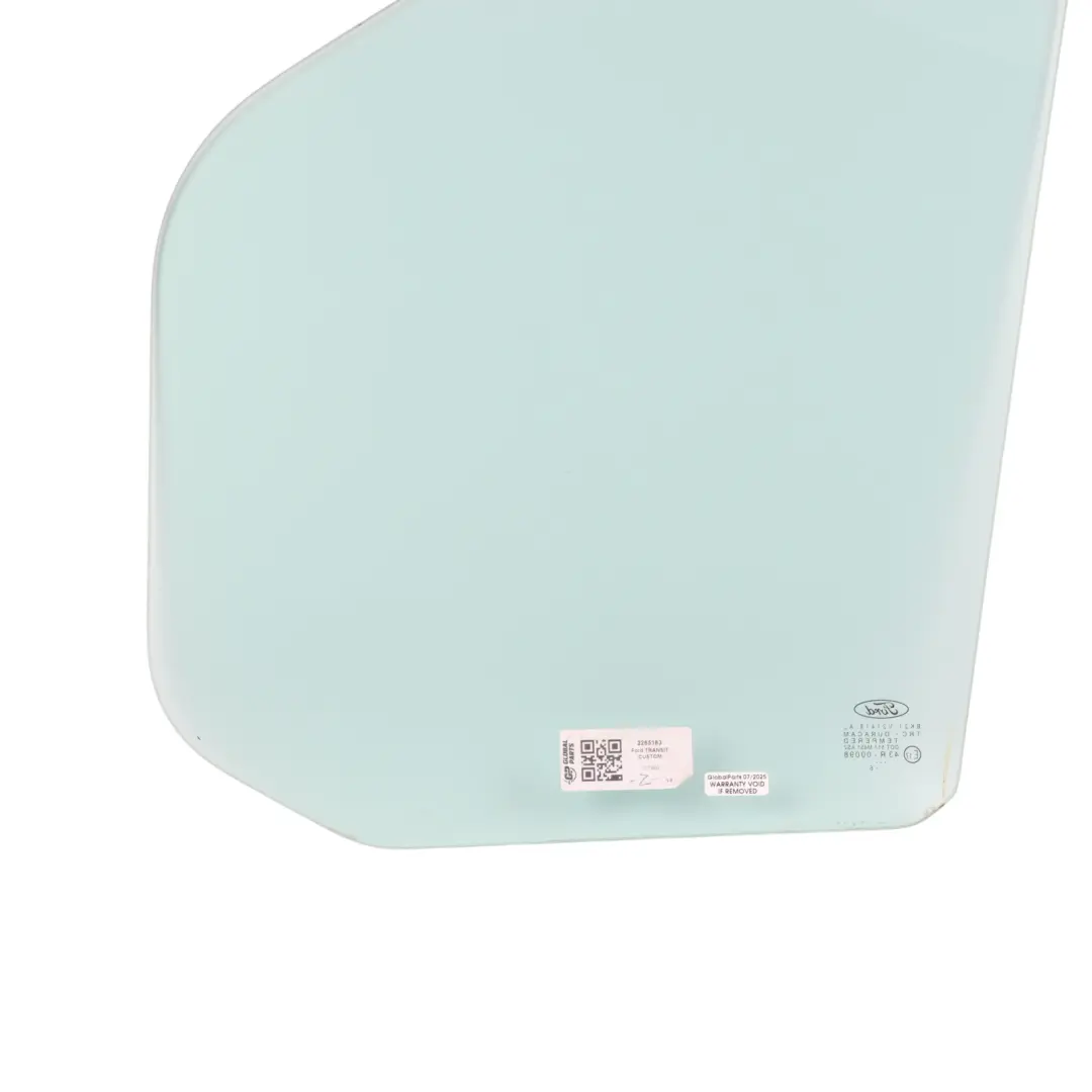Cristal Ventana Lateral Delantera Derecha AS2 Verde para Ford Transit Custom con número de pieza 2265183 Ford Transit Custom Cristal Ventana Lateral Delantera Derecha AS2 Verde - SKU 2265183 - Número de pieza 2265183
