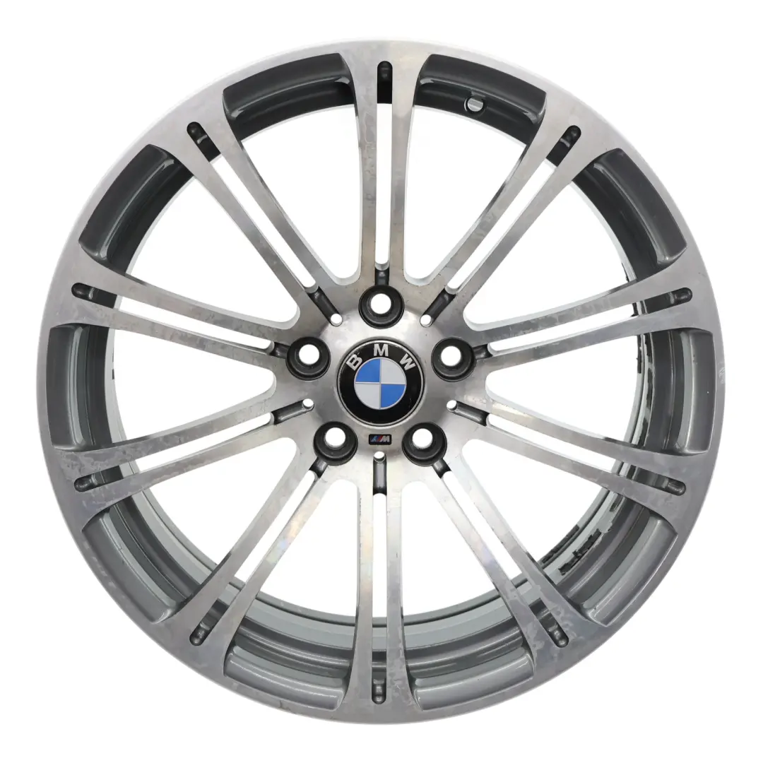 Front Wheel Alloy Rim Forged 19" 8,5J ET:29 M Double Spoke 220 to BMW E90 E92 M3 with Part number 2283555 BMW E90 E92 M3 Front Wheel Alloy Rim Forged 19" 8,5J ET:29 M Double Spoke 220 - SKU 2283555-4 - Part number 2283555