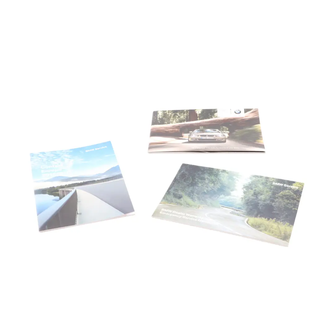 BMW E60 E65 E81 E87 E90 Service Booklet Owner's Handbook Instructions Wallet Set - SKU 2359744-7 - Part number 2359744