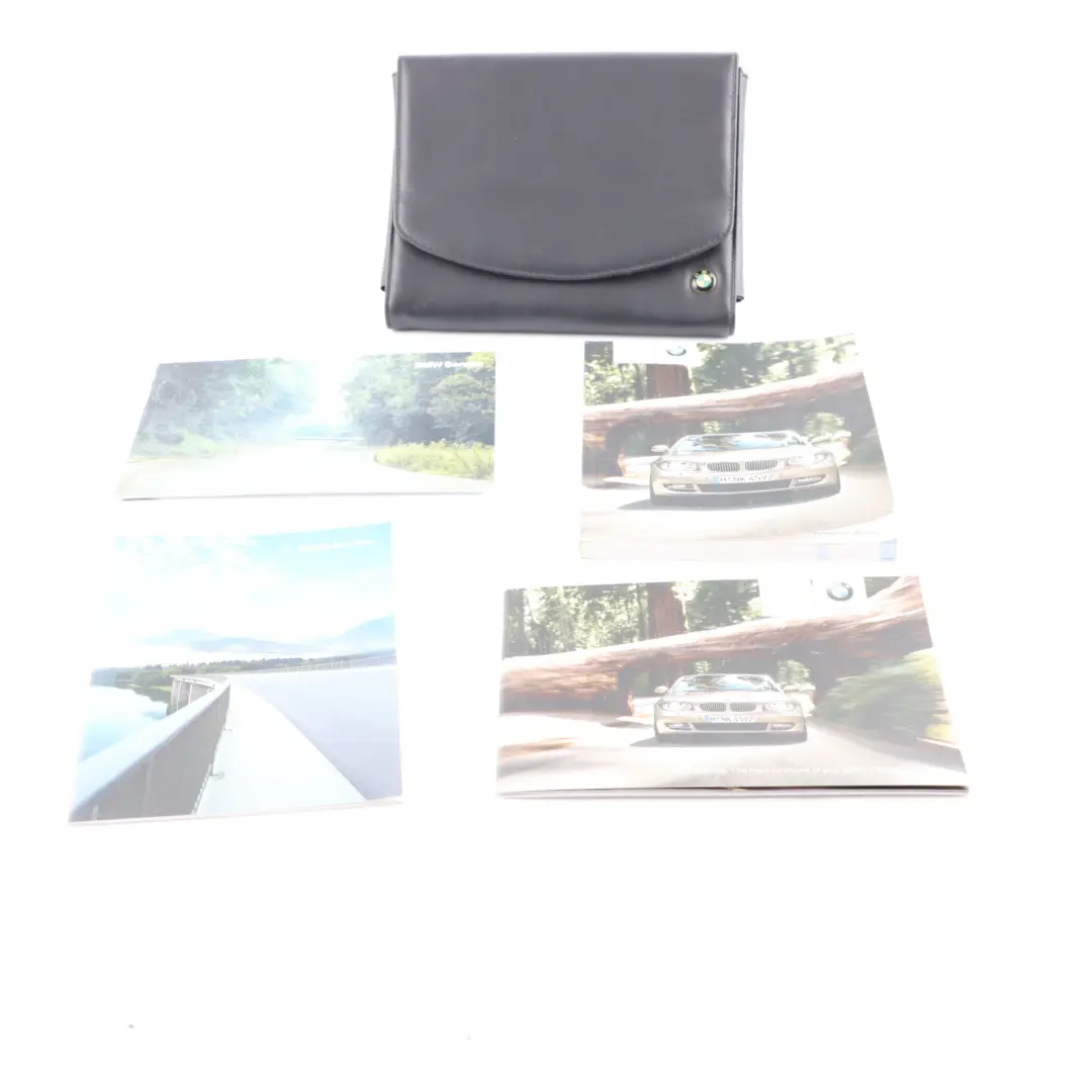 BMW E60 E65 E81 E87 E90 Service Booklet Owner's Handbook Instructions Wallet Set - SKU 2359744-7 - Part number 2359744