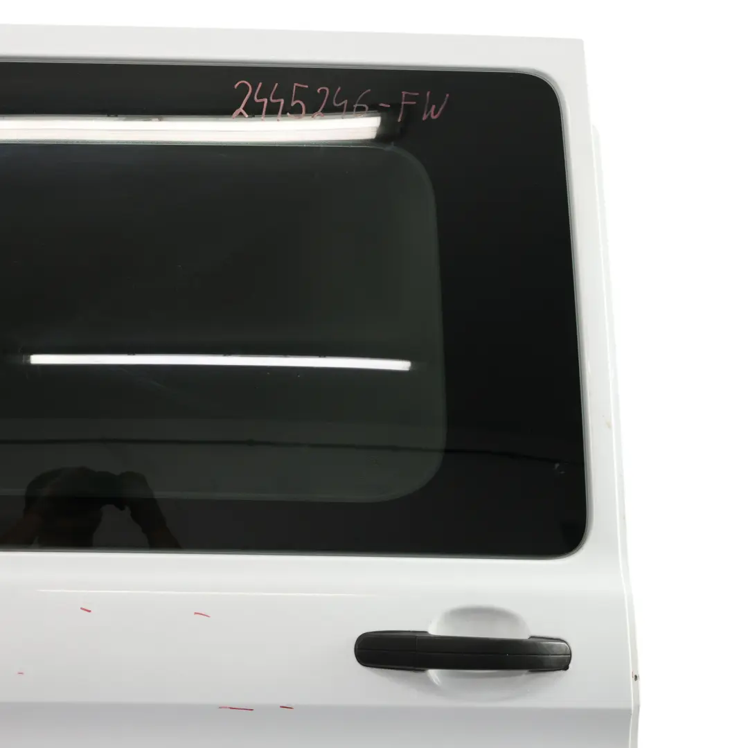 Sliding Door Rear Right O/S Side Door Frozen White - Z2 to Ford Transit Custom with Part number 2445246 Ford Transit Custom Sliding Door Rear Right O/S Side Door Frozen White - Z2 - SKU 2445246-FW - Part number 2445246