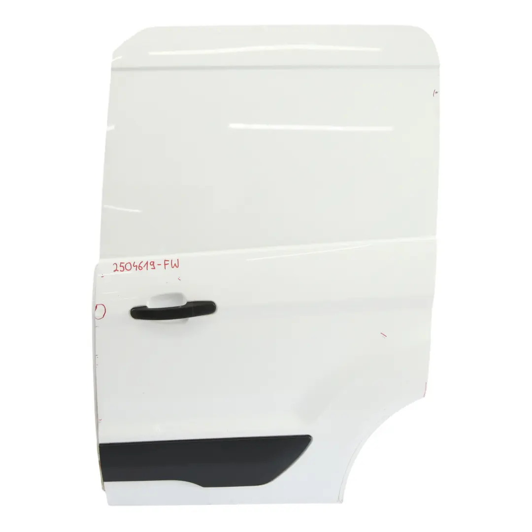 Coulissante Arrière Gauche Frozen White Blanc - Z2 pour Ford Transit Connect Porte à propos du numéro de pièce 2504619 Ford Transit Connect Porte Coulissante Arrière Gauche Frozen White Blanc - Z2 - SKU 2504619-FW - Numéro de pièce 2504619