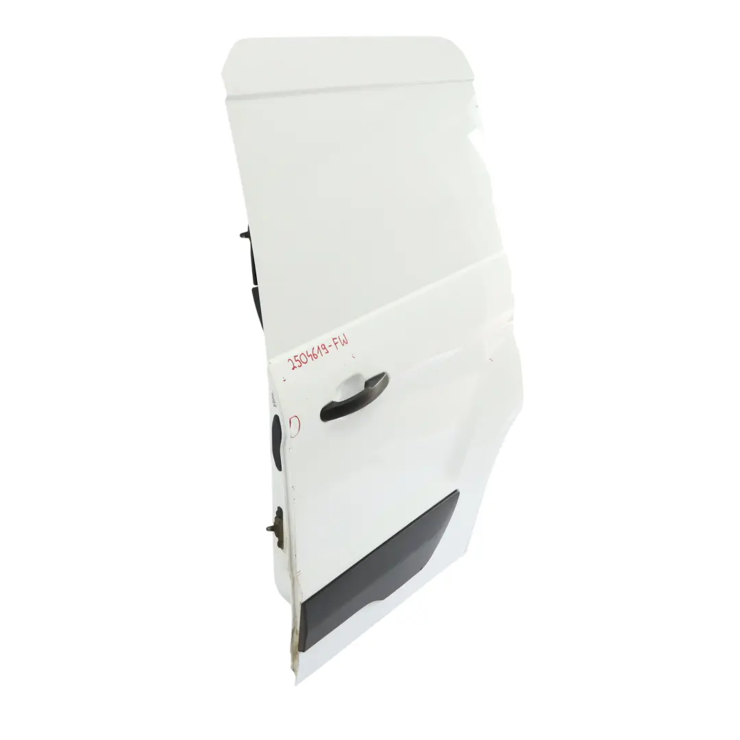 Schiebetür Hinten Links Seitentür Frozen White Weiss - Z2 für Ford Transit Connect mit Teilenummer 2504619 Ford Transit Connect Schiebetür Hinten Links Seitentür Frozen White Weiss - Z2 - SKU 2504619-FW - Teilenummer 2504619