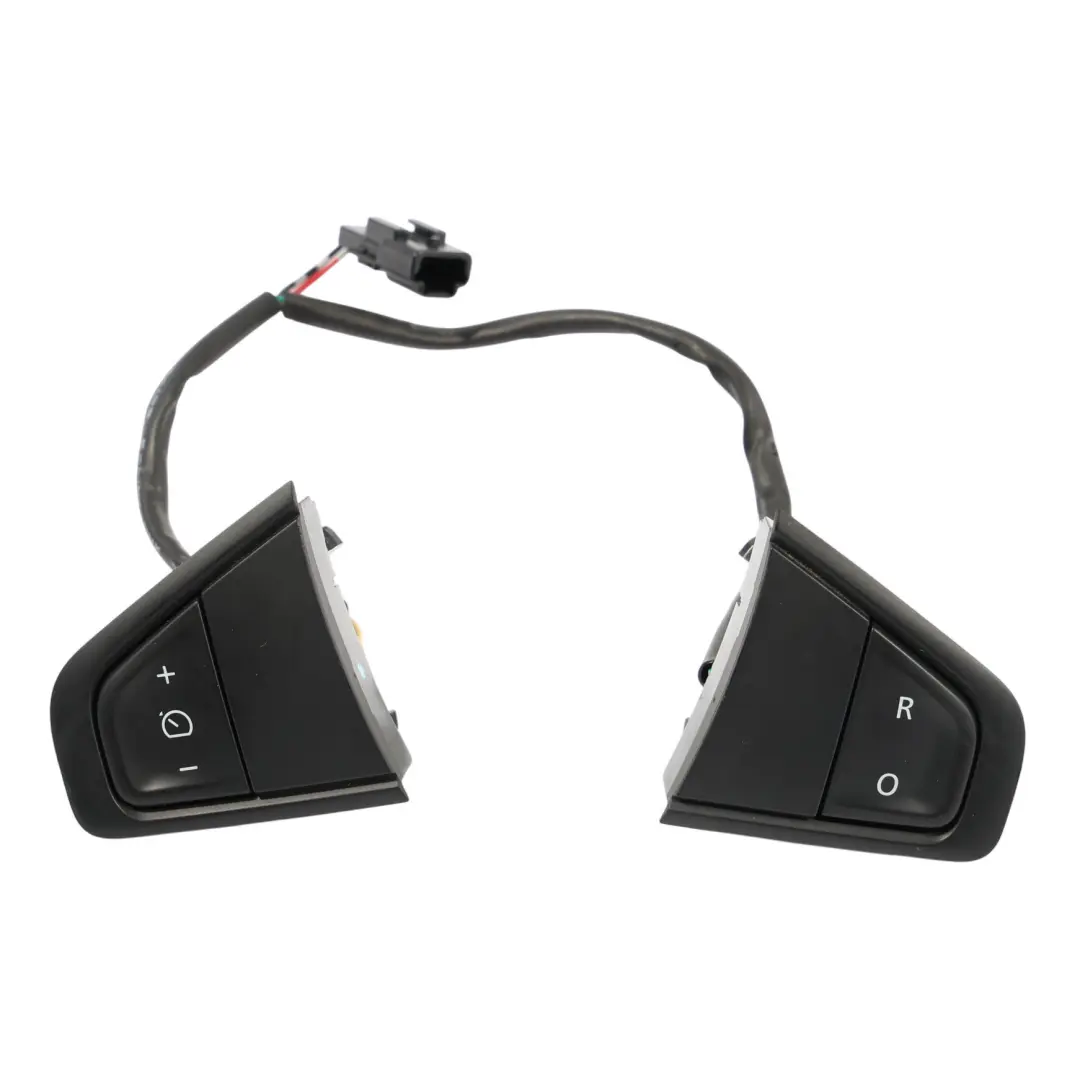 Renault Scenic 3 Interruptor Multifunción Volante Negro Embellecedor 255500009R - SKU 255500003R - Número de pieza 255500003R