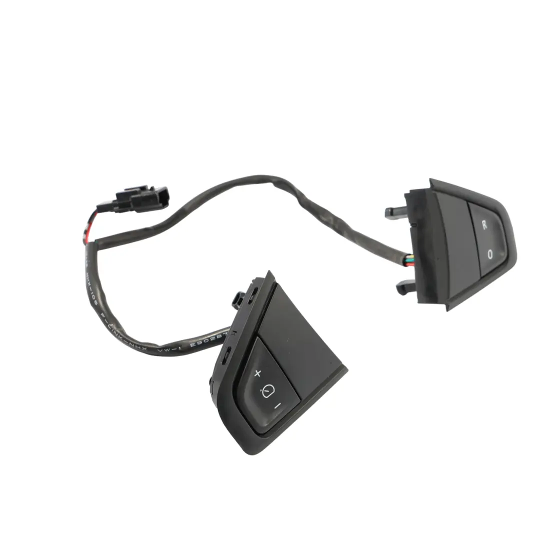 Renault Scenic 3 Multifunction Switch Steering Wheel Black Trim Cover 255500009R - SKU 255500003R - Part number 255500003R