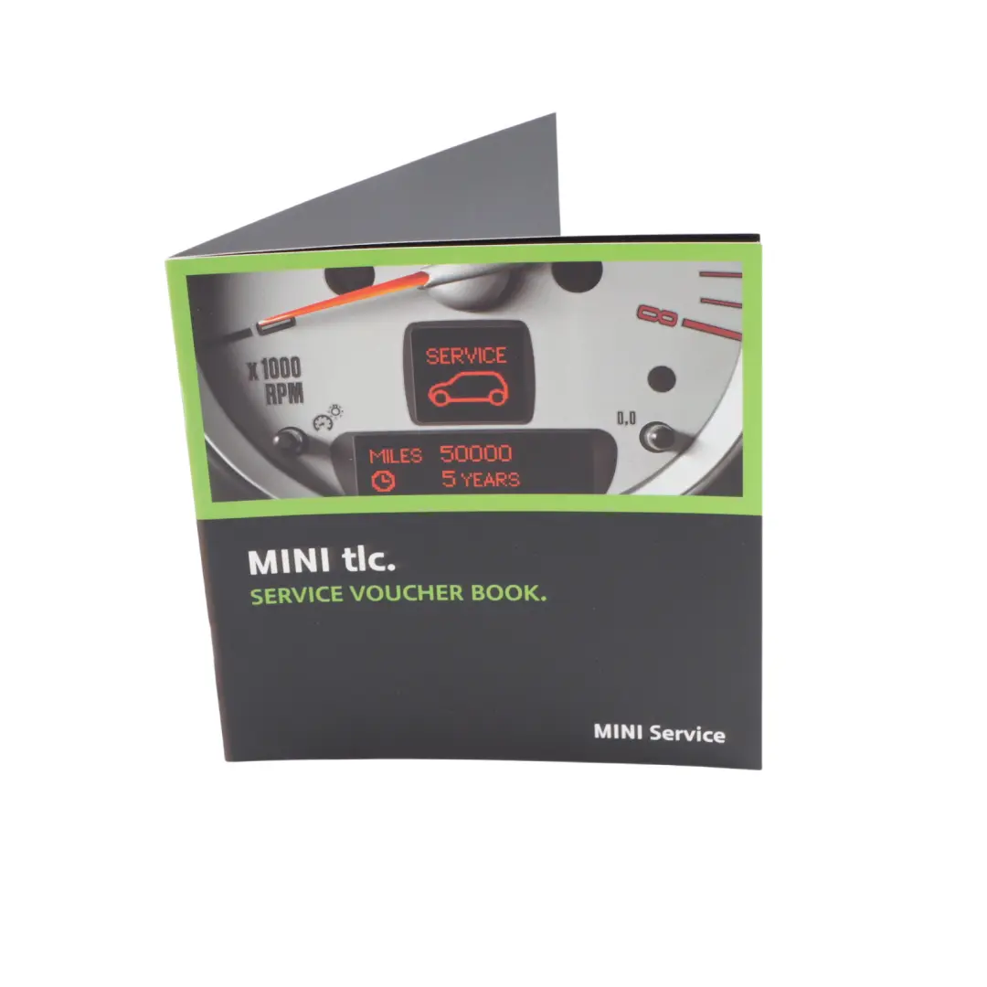 Mini Cooper R56 Service Booklet Owner's Handbook Pouch Case Wallet Set - SKU 2601107 - Part number 2601107