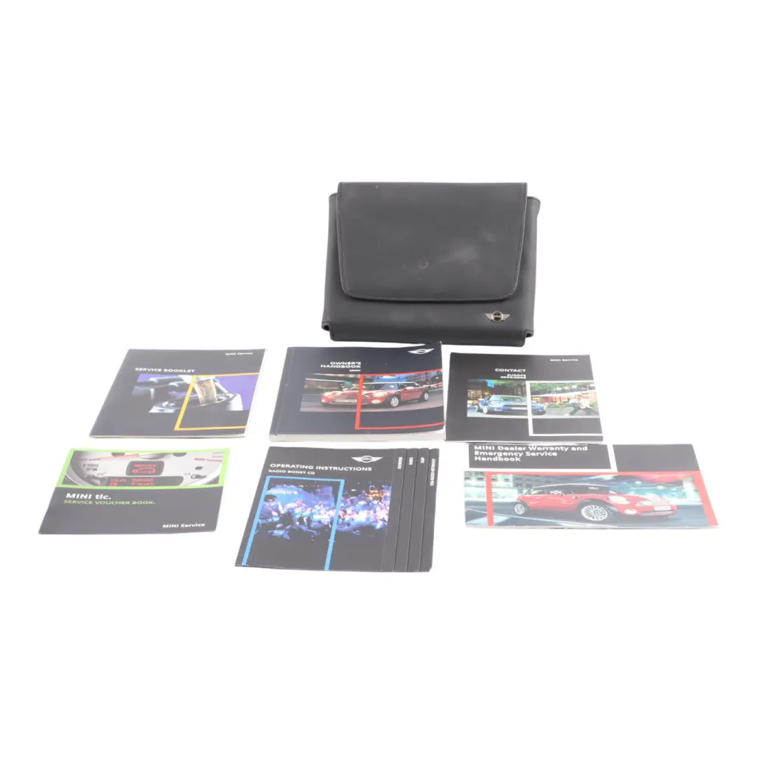 Service Booklet Owner's Handbook Pouch Case Wallet Set to Mini Cooper R56 with Part number 2601107 Mini Cooper R56 Service Booklet Owner's Handbook Pouch Case Wallet Set - SKU 2601107 - Part number 2601107