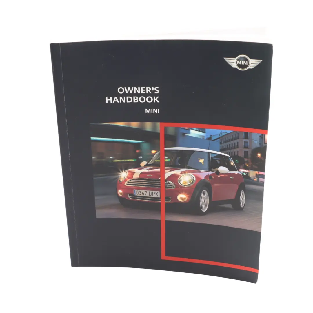 Mini Cooper R56 Service Booklet Owner's Handbook Pouch Case Wallet Set - SKU 2601107 - Part number 2601107