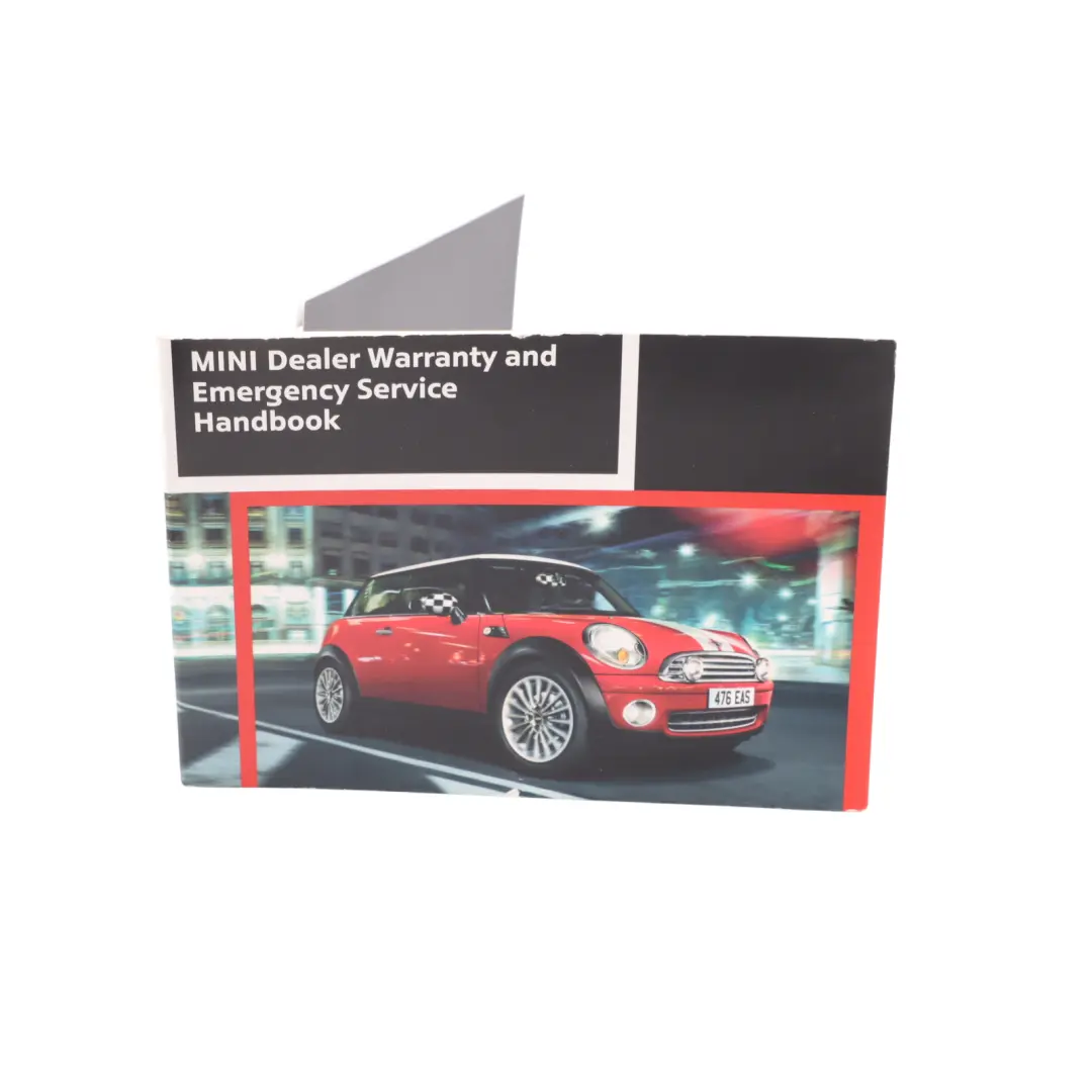 Mini Cooper R56 Service Booklet Owner's Handbook Pouch Case Wallet Set - SKU 2601107 - Part number 2601107