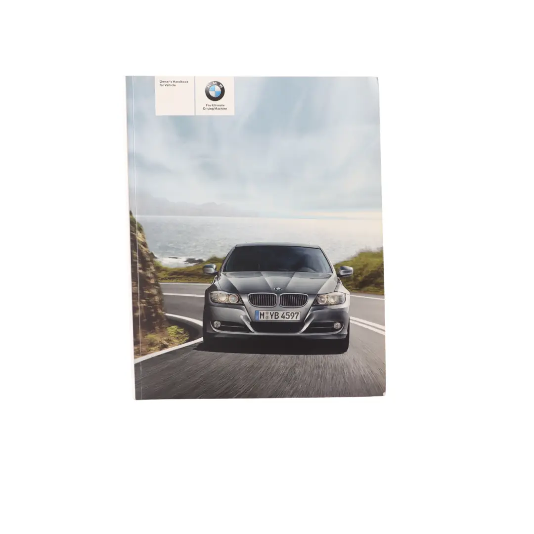 BMW E90 E91 LCI Service Booklet Owner's Handbook Instructions Pouch Wallet Set - SKU 2606990 - Part number 2606990