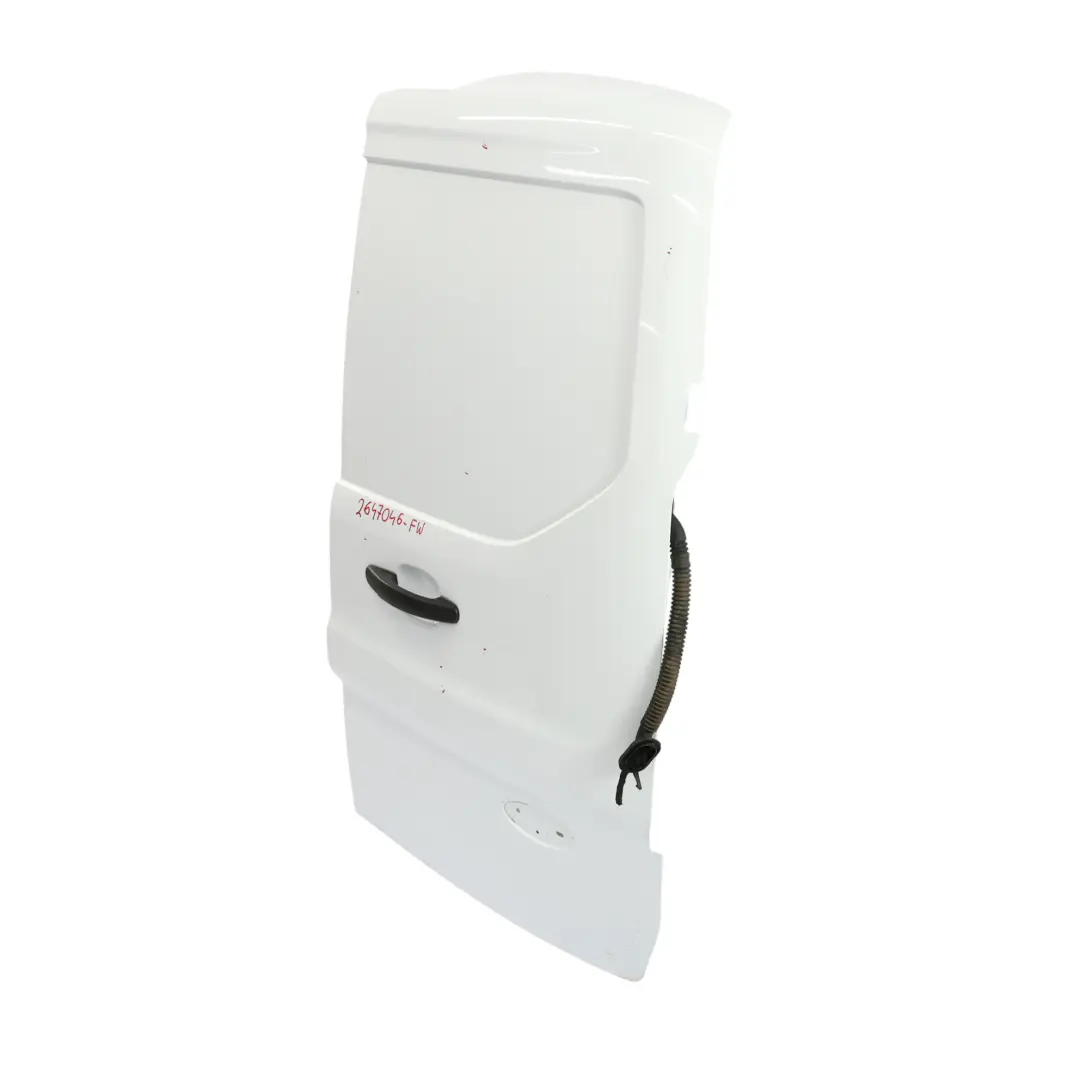 Ford Transit Connect Rear Door Right O/S Boot Trunk Lid Tailgate Frozen White Z2 - SKU 2647046-FW - Part number 2647046-FW