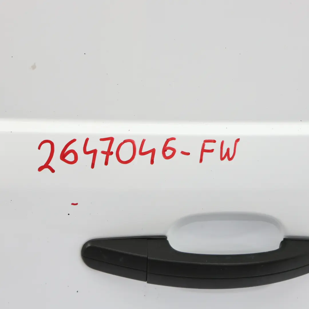Ford Transit Connect Rear Door Right O/S Boot Trunk Lid Tailgate Frozen White Z2 - SKU 2647046-FW - Part number 2647046-FW