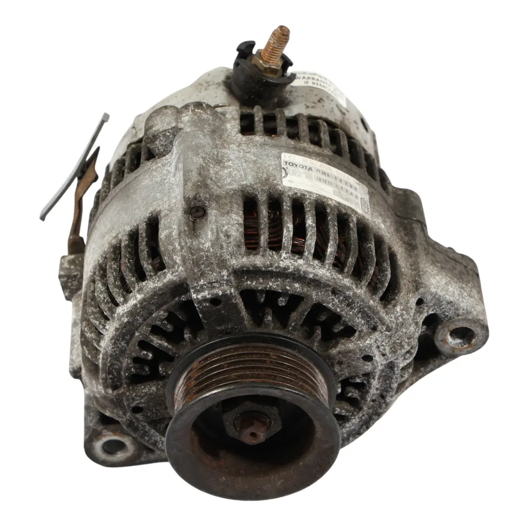 LS400 1UZFE V8 Gasolina Motor Alternador Generador Denso para Lexus con número de pieza 2706050200 Lexus LS400 1UZFE V8 Gasolina Motor Alternador Generador Denso - SKU 2706050200 - Número de pieza 2706050200