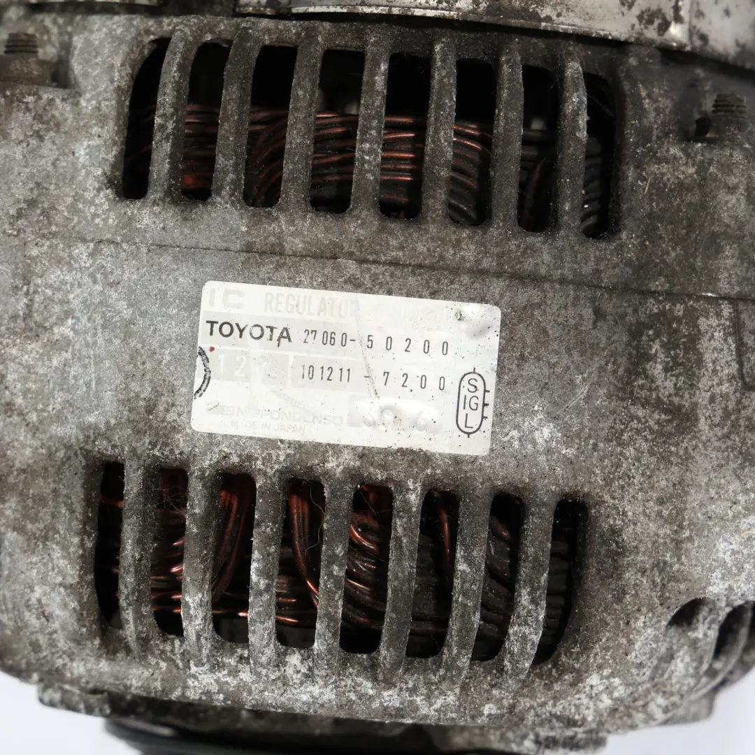 LS400 1UZFE V8 Benzina Motore Alternatore Generatore Denso per Lexus con numero di parte 2706050200 Lexus LS400 1UZFE V8 Benzina Motore Alternatore Generatore Denso - SKU 2706050200 - Numero di parte 2706050200