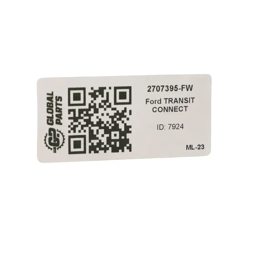 Ford Transit Connect Drzwi Prawe Przednie Frozen White Białe - Z2 - SKU 2707395-FW - Numer Części 2707395