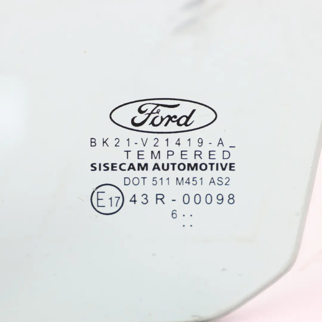 Front Window Quarter Glass AS2 Left N/S BK21V21419AH to Ford Transit Custom with Part number 2721877 Ford Transit Custom Front Window Quarter Glass AS2 Left N/S BK21V21419AH - SKU 2721877 - Part number 2721877