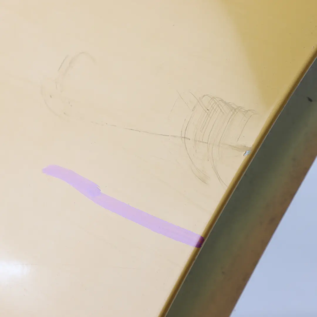 Side Panel Mini R55 R56 R57 Wing Fender Front Left N/S Mellow Yellow A58 to with Part number 2754725 Side Panel Mini R55 R56 R57 Wing Fender Front Left N/S Mellow Yellow A58 - SKU 2754725-MY2 - Part number 2754725