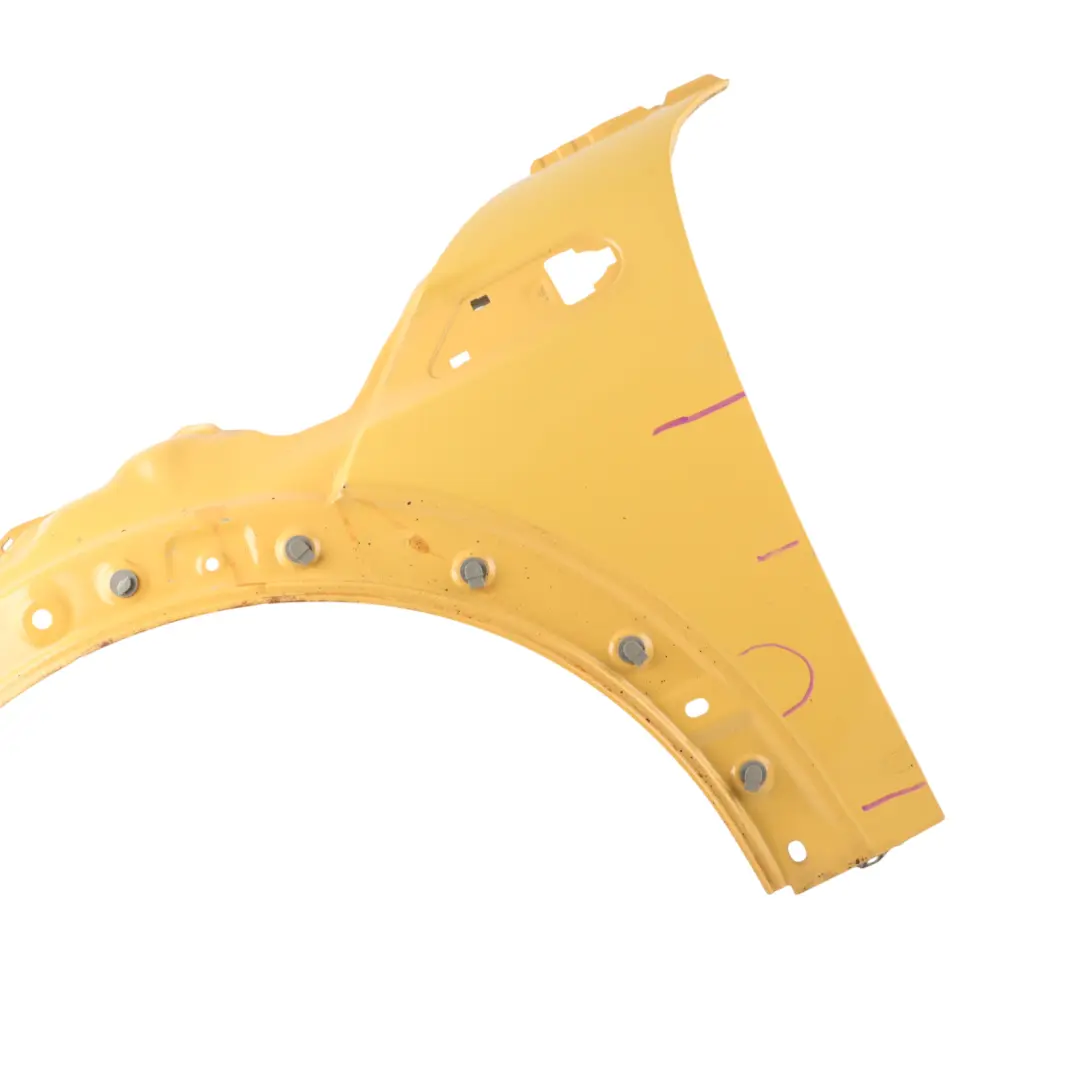 Side Panel Mini R55 R56 R57 Wing Fender Front Left N/S Mellow Yellow A58 to with Part number 2754725 Side Panel Mini R55 R56 R57 Wing Fender Front Left N/S Mellow Yellow A58 - SKU 2754725-MY2 - Part number 2754725