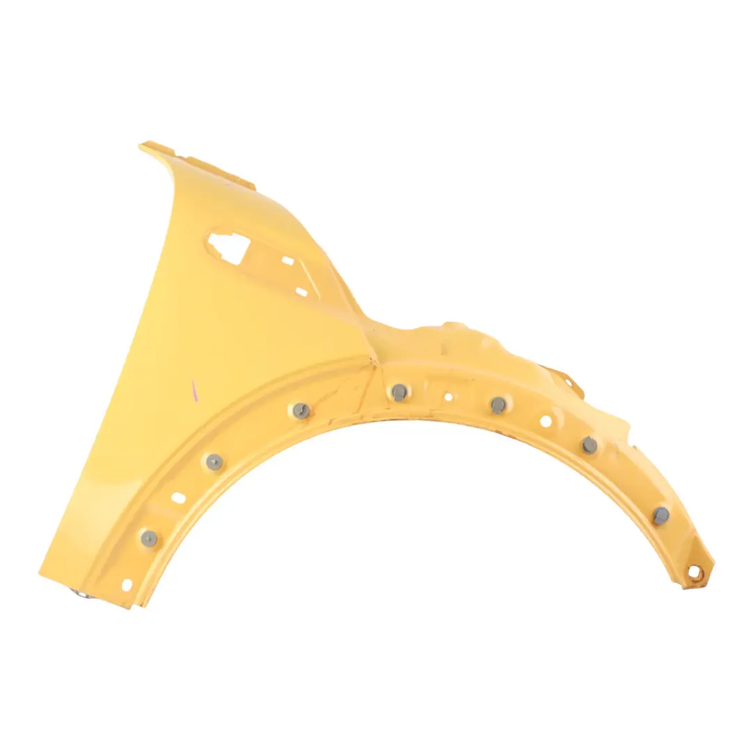 Side Panel Mini R55 R56 Front Right Wing Fender O/S Mellow Yellow - A58 to with Part number 2754726 Side Panel Mini R55 R56 Front Right Wing Fender O/S Mellow Yellow - A58 - SKU 2754726-MY2 - Part number 2754726