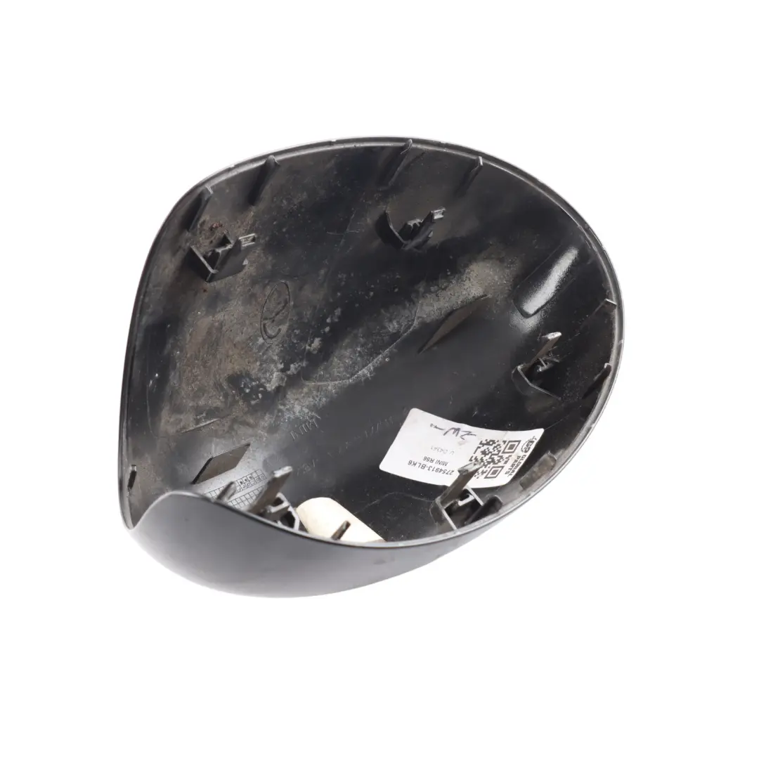  Cache rétroviseur Mini R55 R56 R57 R60 Capot gauche Noir 2754913 - SKU 2754913-BLK6 - Numéro de pièce 7207089