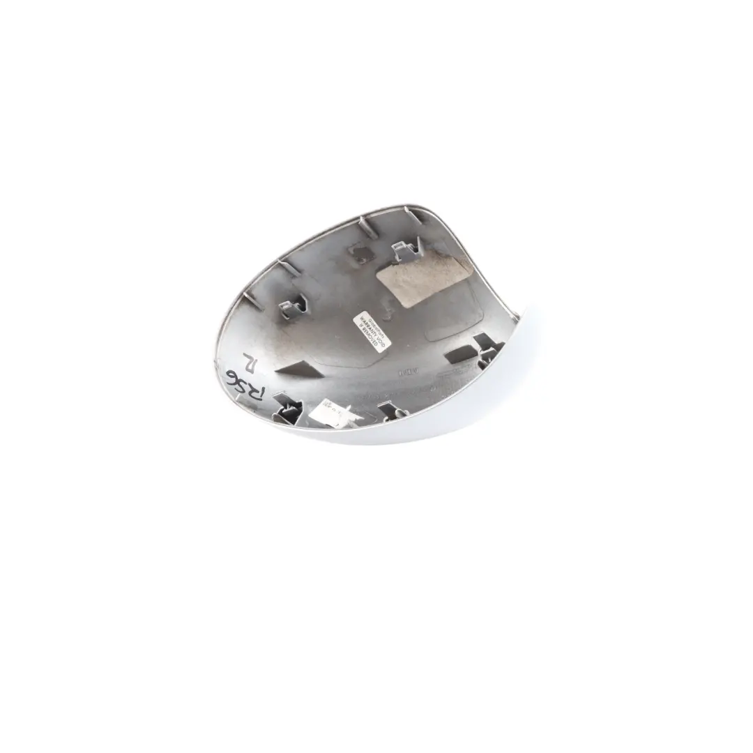 Cap Casing Right O/S Mirror Wing Silver to BMW Mini Cooper R55 R56 R57 R60 Cover with Part number 2754914 BMW Mini Cooper R55 R56 R57 R60 Cover Cap Casing Right O/S Mirror Wing Silver - SKU 2754914-SIL - Part number 2754914