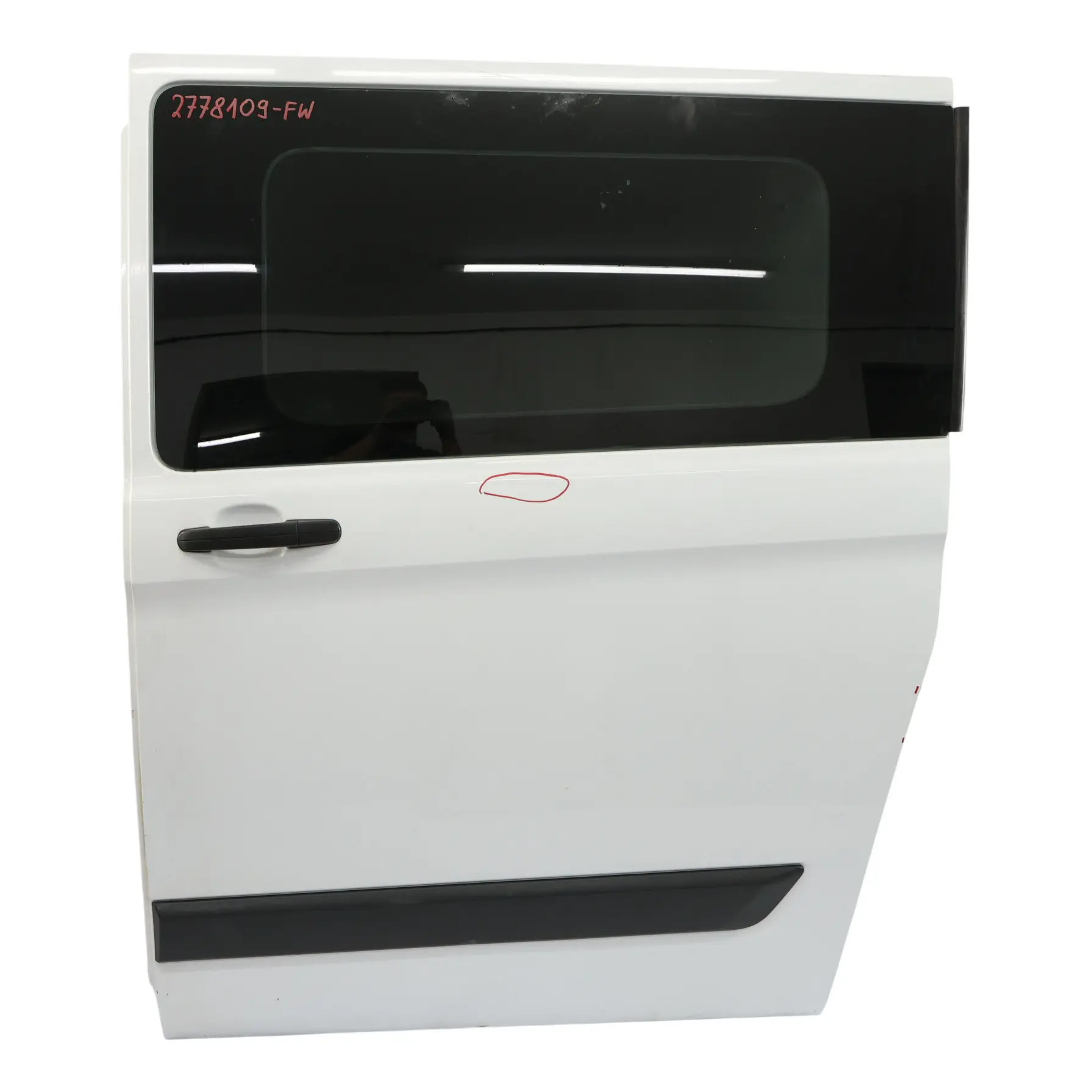 Ford Transit Custom Drzwi Przesuwne Lewe Tylne Boczne Frozen White - Z2