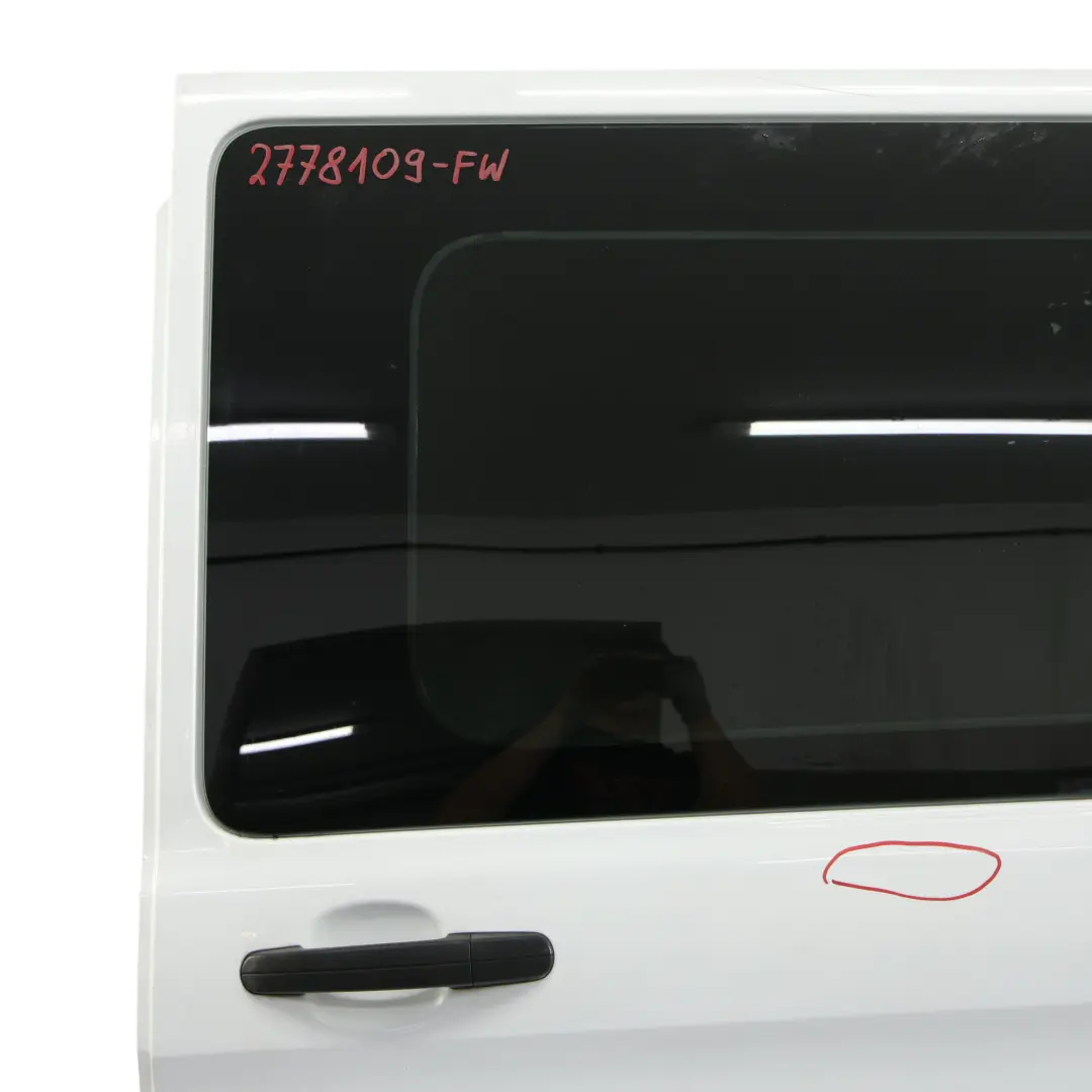 Ford Transit Custom Sliding Door Rear Left N/S Side Door Frozen White - Z2 - SKU 2778109-FW - Part number 2778109