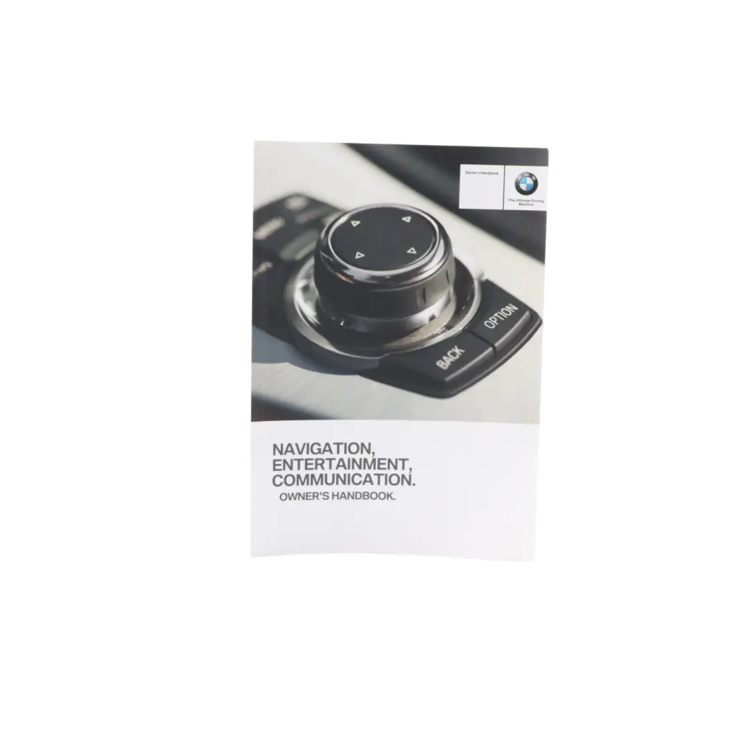 BMW F30 Owner's Handbook Booklet Instructions Pouch Case Wallet - SKU 2917165 - Part number 2917165
