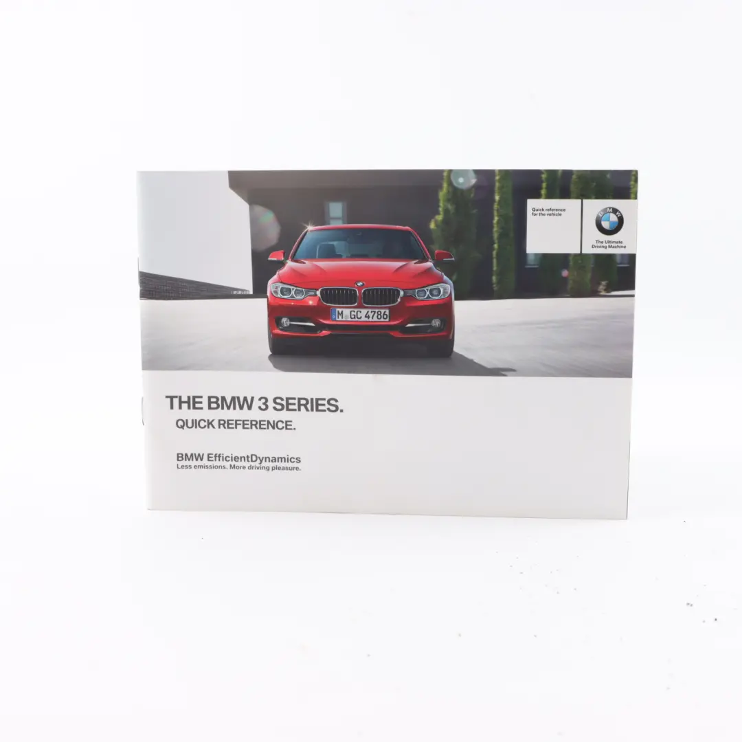 Owner's Handbook Booklet Instructions Pouch Case Wallet to BMW F30 with Part number 2917165 BMW F30 Owner's Handbook Booklet Instructions Pouch Case Wallet - SKU 2917165 - Part number 2917165