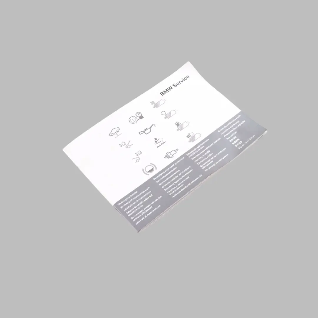 BMW F30 F82 Owner's Handbook Service Notebook Booklet Manual - SKU 2955001 - Part number 2955001