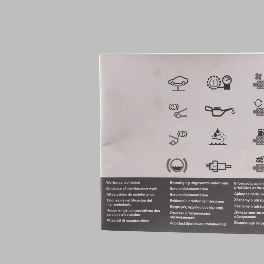BMW F30 F82 Owner's Handbook Service Notebook Booklet Manual - SKU 2955001 - Part number 2955001