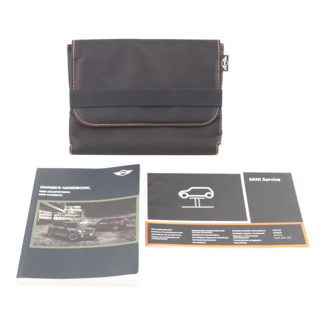 Mini Countryman R60 Service Booklet Owner's Handbook Pouch Case Wallet Set - SKU 2967690 - Part number 2967690