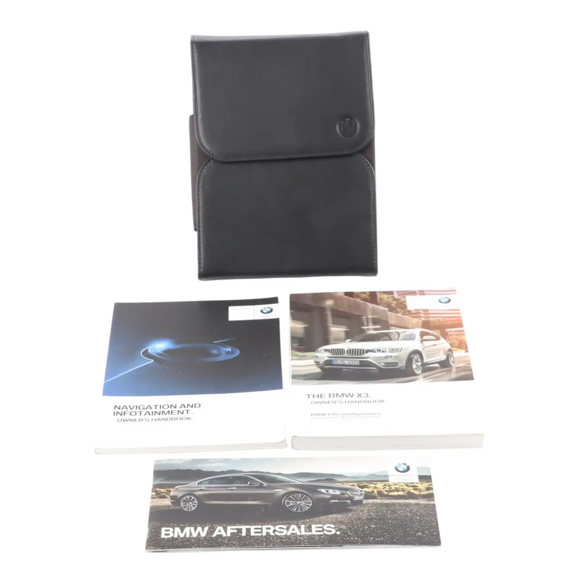BMW X3 F25 Owner's Handbook Booklet Case Wallet Pouch Set 2903680
