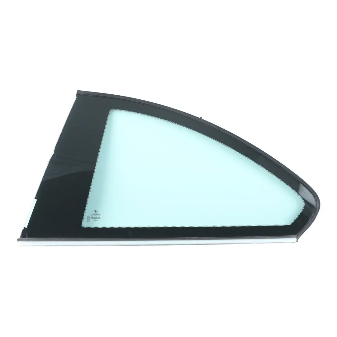 BMW E82 Side Window Glass AS2 Rear Right O/S Chrome 2996220