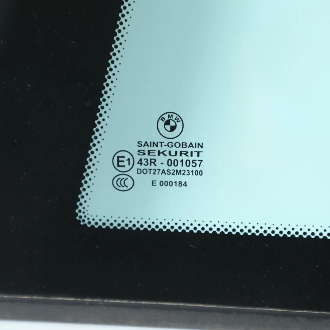 BMW E82 Side Window Glass AS2 Rear Right O/S Chrome - SKU 2996220-1 - Part number 2996220