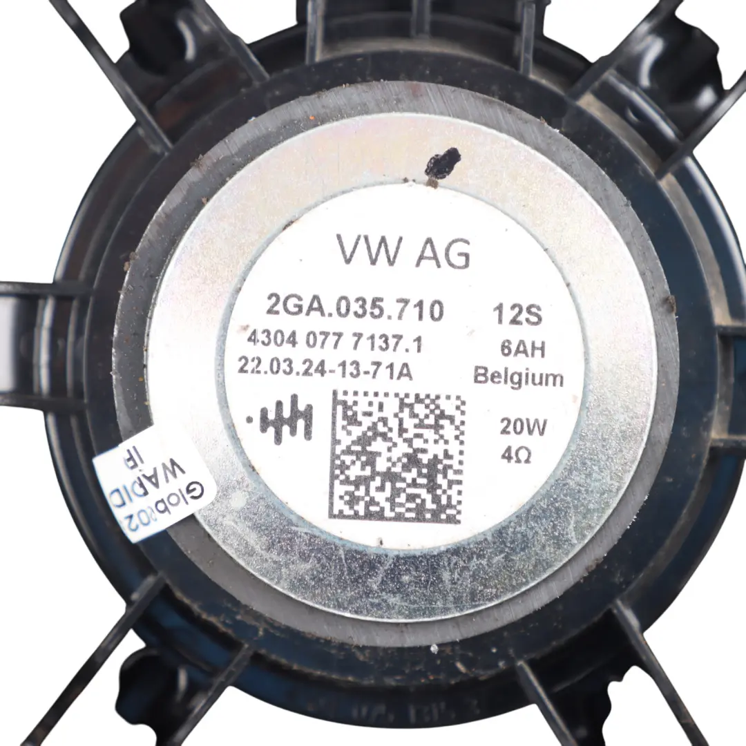 Seat Ibiza Mk5 Rear Door Loudspeaker Speaker Left Right N/O/S - SKU 2GA035710 - Part number 2GA035710