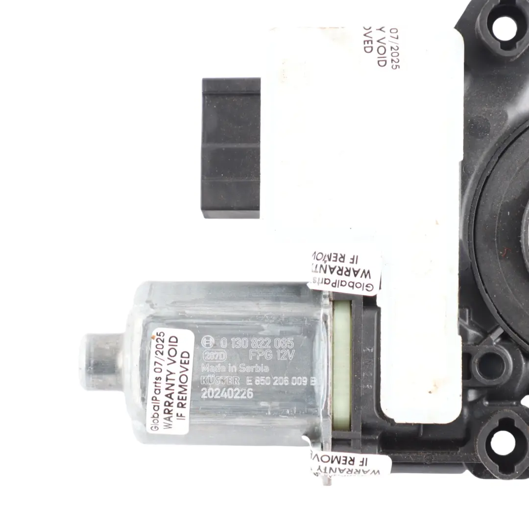 Seat Ibiza Mk5 Front Window Lifter Regulator Motor Left N/S - SKU RHD-2Q2959406G - Part number 2Q2959406G