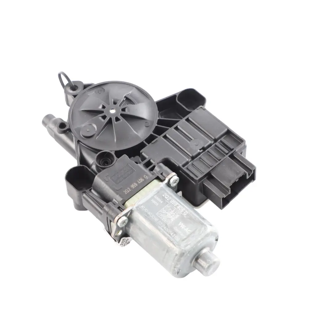 Mk5 Front Window Lifter Regulator Motor Left N/S to Seat Ibiza with Part number 2Q2959406G Seat Ibiza Mk5 Front Window Lifter Regulator Motor Left N/S - SKU RHD-2Q2959406G - Part number 2Q2959406G
