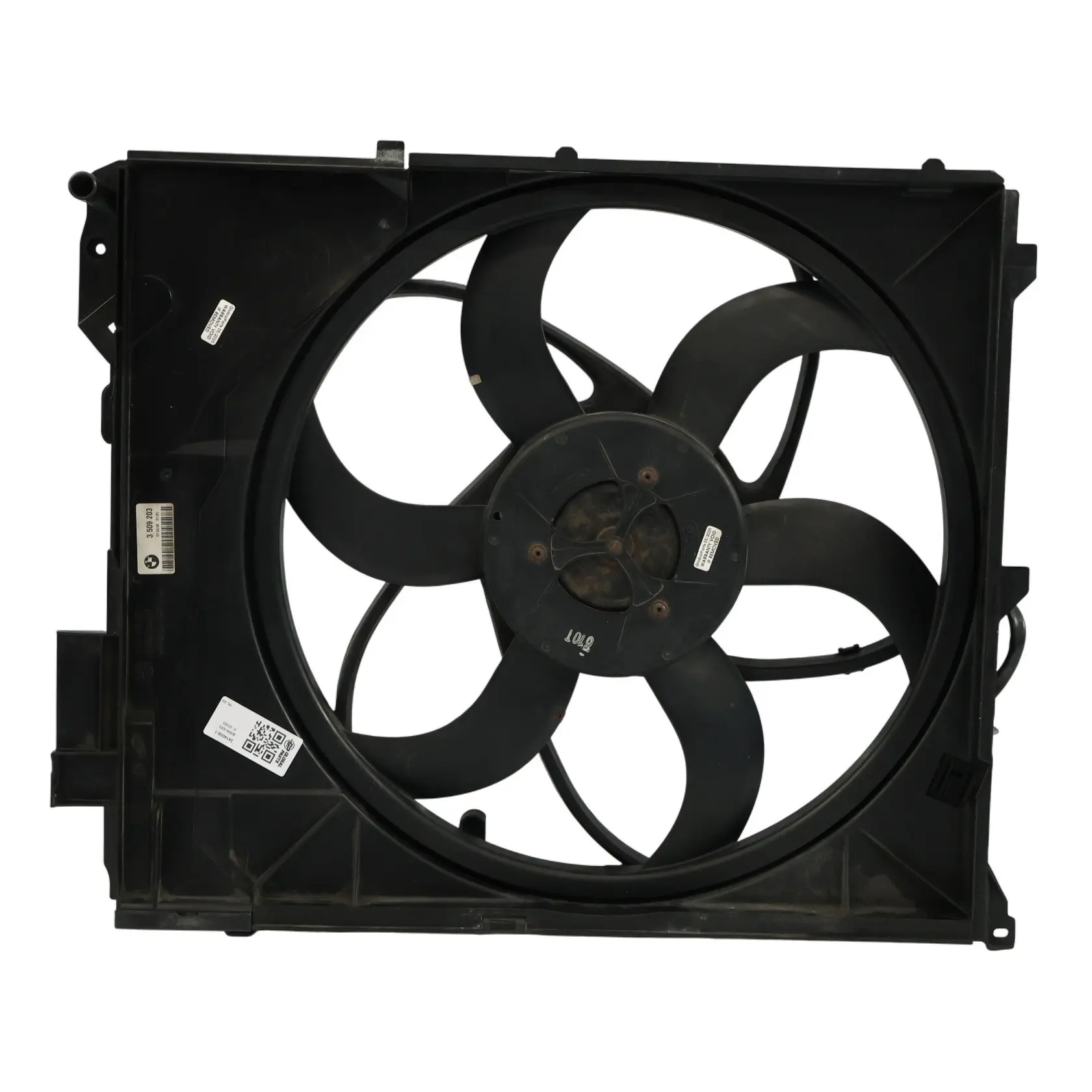 BMW X3 E83 Motor Kühler Lüfterzarge mit Lüfter 400W 3414008