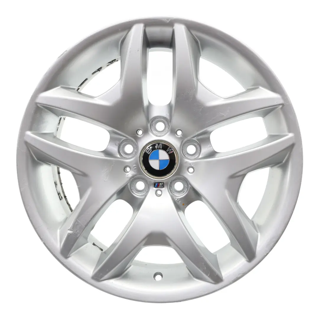 Front Alloy Wheel Rim 18" M Double Spoke 192 8J ET:44 to BMW X3 E83 with Part number 3415614 BMW X3 E83 Front Alloy Wheel Rim 18" M Double Spoke 192 8J ET:44 - SKU 3415614-2 - Part number 3415614