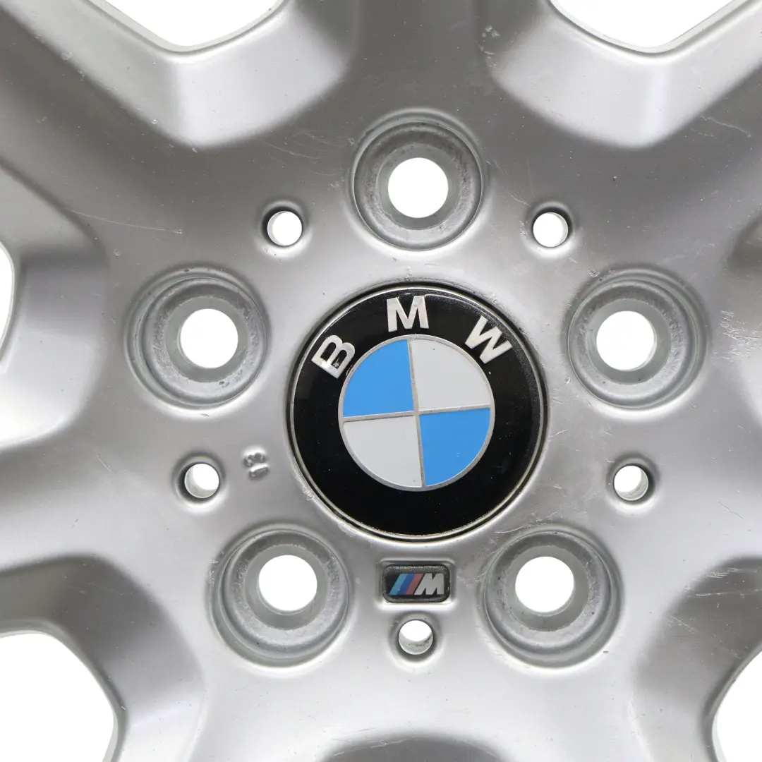 Argento Cerchio in lega posteriore a Y 191 19" 9J ET:51 per BMW X3 Serie E83 con numero di parte 3417268 BMW X3 Serie E83 Argento Cerchio in lega posteriore a Y 191 19" 9J ET:51 - SKU 3417268-2 - Numero di parte 3417268