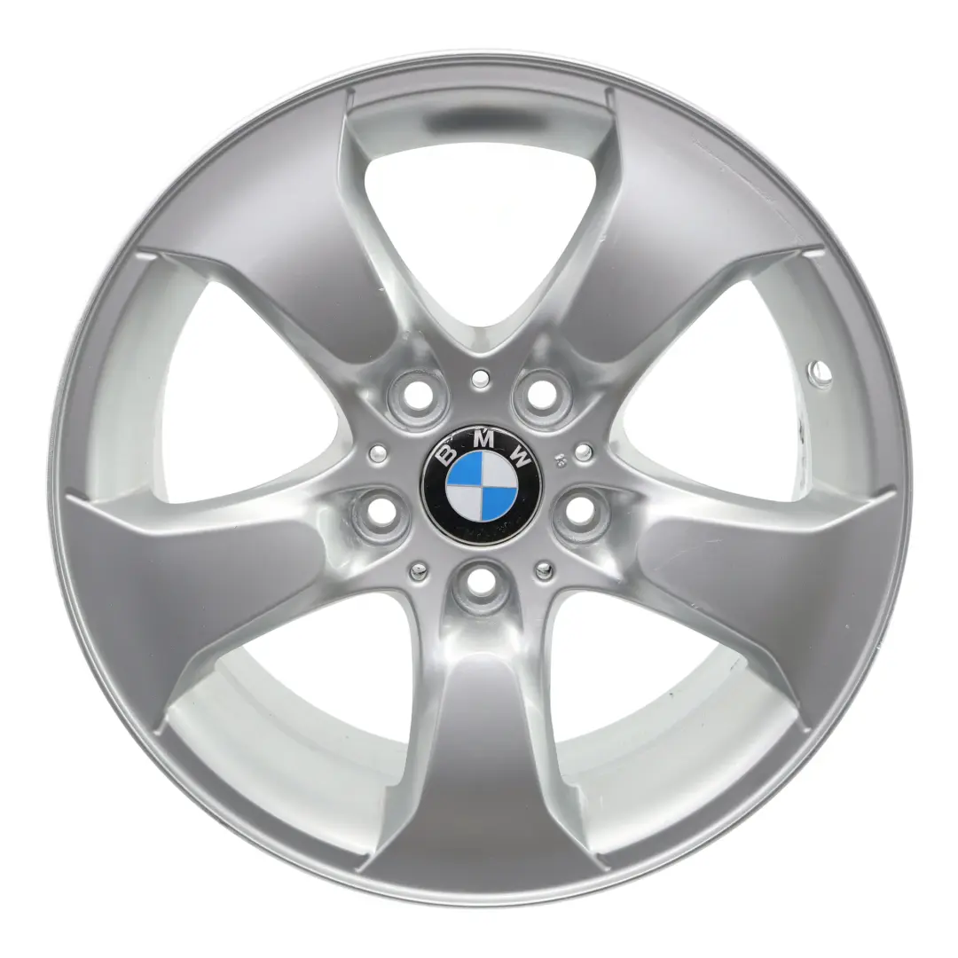 Silber Alufelge Alu Felge 17" Sternspeiche 204 ET:46 8J für BMW X3 er E83 mit Teilenummer 3417393 BMW X3 er E83 Silber Alufelge Alu Felge 17" Sternspeiche 204 ET:46 8J - SKU 3417393-3 - Teilenummer 3417393